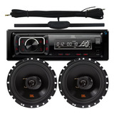 Radio Automotivo Sem Toca Cd Mp3 Bluetooth Usb + Falante Jbl