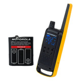 Radio + Bateria Motorola T470br Reposição Até 32km Ht Barato