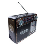 Rádio Bluetooth Amfm Pendrive Sd Usb Vintage Fazenda Pedreir