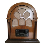 Rádio Capelinha Retrô| Bluetooth | Mdf Música Vintage