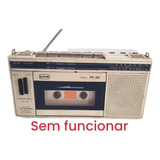Rádio Cassete Portátil Cce Ps 90 Sem Funcionar