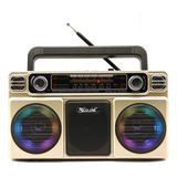 Rádio Cassete Portátil De Estilo Antigo Retrô