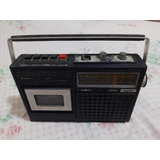 Rádio Cassette Recorder Antigo Sanyo M2429 Leia Descrição
