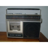 Rádio Cassette Sharp Gf 1780b , Ler Descrição