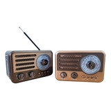 Rádio Classic Retrô Am Fm Sd Usb Mp3 Bivolt Bluetooth