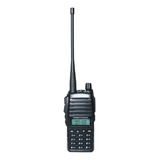 Rádio Comunicador 5w Bf Vhf /uhf/ Fm Dual Band Uv-82 Bandas De Freqüência Vhf/uhf Cor Preto