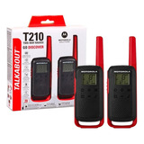 Rádio Comunicador Motorola Talkabout T210br Alcance Até 32k
