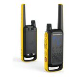 Rádio Comunicador Walk Talk Até 35km Com Lanterna Talkabout T470br Motorola