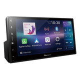 Rádio De Carro Pioneer Carplay Android Auto Weblink Dmh-a5650bt Cor Preta