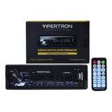 Radio Fm/mp3 Com (bluetooth) Comando Por Voz Vipertron