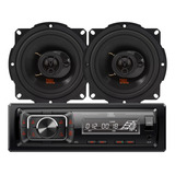 Rádio Jbl Celebrity 150 Bluetooth + 2 Alto Falante Jbl 110w