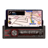Radio Mp3 Automotivo Com Suporte P/ Celular Usb Bluetooth
