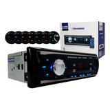 Rádio Mp3 Roadstar Com Bluetooth Som Carro Rs-2606br Player