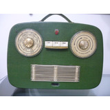 Rádio Philips Primeiro Portátil Lançado Em 1956 Valvulado