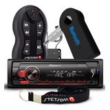 Radio Pioneer Mvh-s118ui Bluetooth + Controle Distancia 500m