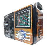 Rádio Portátil Am Fm Bt A Pilha E Energia Usb Recárregavel