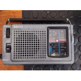 Rádio Portátil Am/fm/sw Sanyo Rp 7160 Tvm Para Peças