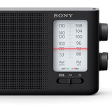Rádio Portátil Fm/am Operado Por Bateria Sony Modelo Icf-19