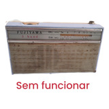 Rádio Portátil Fujiyama 3 Band Sem Funcionar