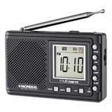 Rádio Portátil Mondial Rp-04 Multi Band Grafite