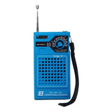 Rádio Portátil Motobras 3 Faixas - Dunga Vii - Fm-om-oc Mp32 Cor Azul Pilha