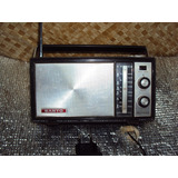 Radio Portatil/sanyo/3 Faixa /so Am /pilha /solid State/ Ant