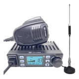 Rádio Px Voyager 40 Canais Am/fm + Antena Ímã Cb-20 P/ Carro