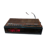 Rádio Relógio Antigo Casio Nv-2785 Am,fm Raro Ver Descrição