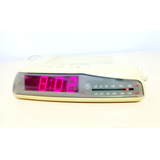 Rádio Relógio Antigo Philco Modelo 7-4816b