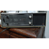 Rádio Relógio National Panasonic Rc1280a Funciona Só O Rádio