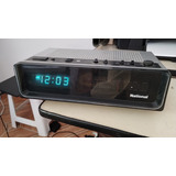Rádio Relógio National Rc 4895ma - Funcionamento 100% #av