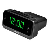 Rádio Relógio Philco 1012 Preto Bluetooth - 2 Alarmes C/ Usb