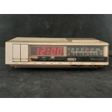 Radio Relogio Philco Pr 2503 Funcionando Antigo