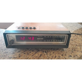 Rádio Relógio Semp Rr-1005 Cor Laranja Para Restaurar Ou Peç