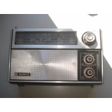 Rádio Sanyo 3 Faixas Antigo Portátil