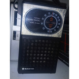 Radio Sanyo Rp5040 Preto Funcionando