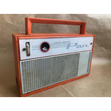 Rádio Semp Tr500 Jovem Pan Laranja Antigo Usado Anos 70