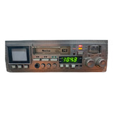 Rádio Toca Fitas Tape +tv Analógica Anos 80 Sonico Tkr Preta