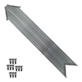 Raios Paco Zincado 255mm X 2.5 Grosso P/ Mtb - 72 Unidades