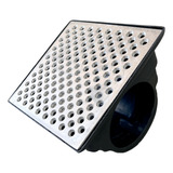  Ralo Coletor Linear 20x20 Saída Lateral Grelha Anti Inseto 