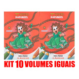 Rapunzel Livro Para Pintar Kit 10 Vols. Lembrancinha