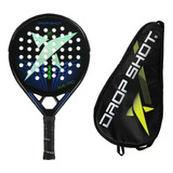 Raquete De Padel Drop Shot Delta 2.0 Carbono 3k +brindes
