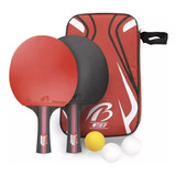 Raquete De Ping Pong Profissional Vollo Impulse + 02 Bolas 3