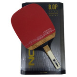 Raquete De Ping Pong Xiom Muv 8.0p Preta/vermelha