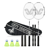 Raquete Para Badminton (carbono/alumínio)