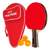 Raquete Ping Pong De Tenis De Mesa Profissional C/raqueteira