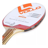 Raquete Ping Pong Profissional Vollo Impulse E 02 Bolas 3*