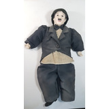 Raro Boneco Charles Chaplin Anos 40 Biscuit Art Deco Antigo
