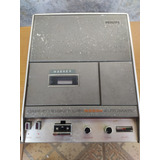 Raro Gravador Philips Cassete Recorder N2204 Automatic Leia