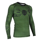 Rash Guard Camisa Jiu Jitsu Camiseta Longa Dragon Army Venum